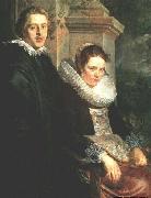 JORDAENS, Jacob Portrait of a Young Married Couple oil painting picture wholesale